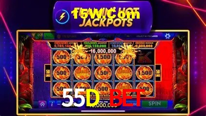 Biblioteca de slots populares na 55D Bet